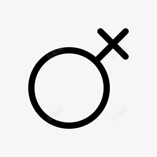 女性女性性别女性符号图标svg_新图网 https://ixintu.com 女性 女性性别 女性符号 性别 符号