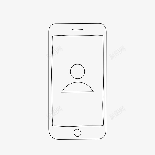 iphone配置文件设备facetime图标svg_新图网 https://ixintu.com facetime iphone配置文件 屏幕 设备
