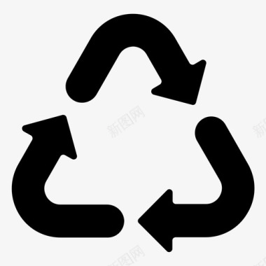 回收无限循环图标图标