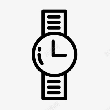 手表时钟电子产品图标图标