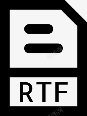 rtf文件文档扩展名图标图标