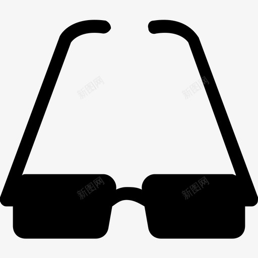 眼镜墨镜太阳镜图标svg_新图网 https://ixintu.com 墨镜 太阳镜 眼镜 网络和用户界面图标