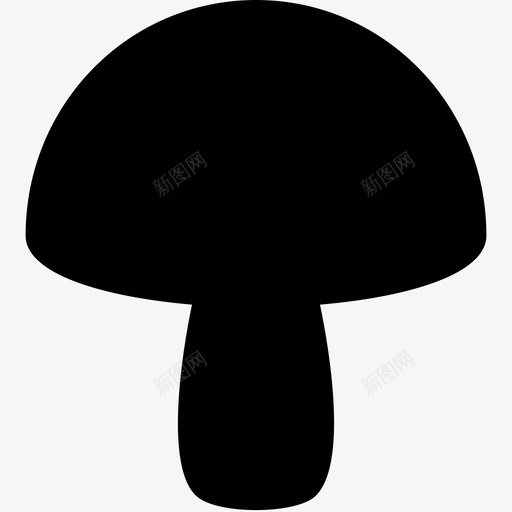 蘑菇真菌毒菌图标svg_新图网 https://ixintu.com 毒菌 真菌 网络和用户界面图标 蘑菇