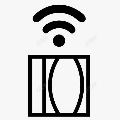 偷wificonexion免费图标svg_新图网 https://ixintu.com conexion 互联网 信号 偷wifi 免费 电魂
