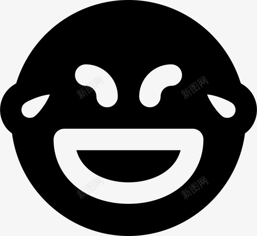 笑表情符号表情图标svg_新图网 https://ixintu.com 漂亮图标表情符号mdsolid 笑 脸 表情 表情符号