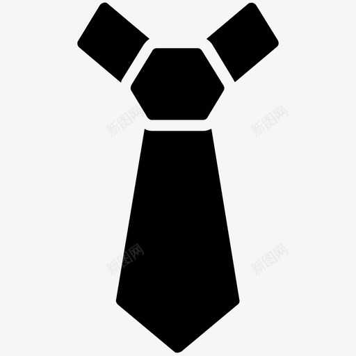领带商人教育图标svg_新图网 https://ixintu.com 商人 教育 教育标志 正式 西装 领带