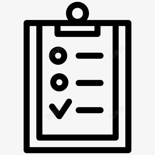 服务报告检查表问题图标svg_新图网 https://ixintu.com 任务 服务报告 检查表 站点 车辆服务 问题