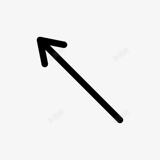 方向箭头标志图标svg_新图网 https://ixintu.com 方向 标志 简单箭头 箭头 转弯