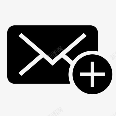 邮件添加电子邮件图标图标
