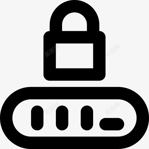 pin码保护安全图标svg_新图网 https://ixintu.com pin码 smashicons安全md大纲 保护 安全