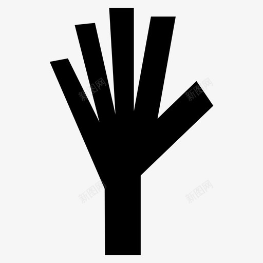 手手指左手图标svg_新图网 https://ixintu.com 右手 左手 手 手指