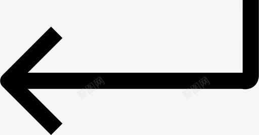 左箭头点符号图标svg_新图网 https://ixintu.com ui 左箭头 点 符号 箭头图标 转弯