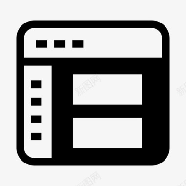侧菜单界面界面侧菜单图标图标