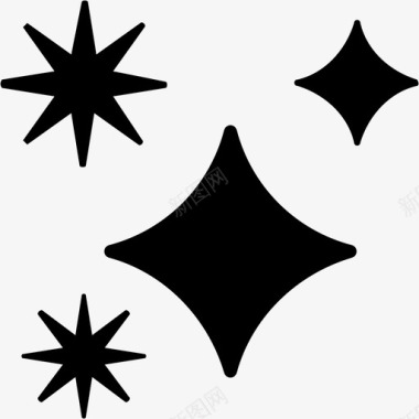 星星星系夜晚图标图标