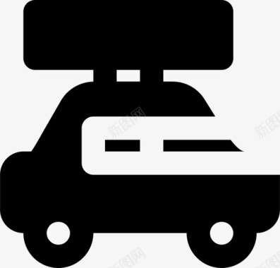 出租车运输工具车辆图标图标