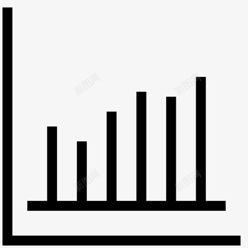 统计条形图财务图图标svg_新图网 https://ixintu.com 图形 条形图 统计 网页设计开发 财务图