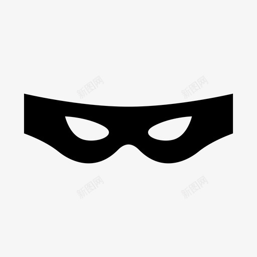 小偷面具罪犯黑暗图标svg_新图网 https://ixintu.com 小偷面具 强盗 犯罪警察 罪犯 黑暗