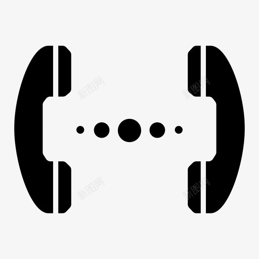 电话连接呼叫通信图标svg_新图网 https://ixintu.com 信号 呼叫 电话呼叫 电话连接 联系人 通信