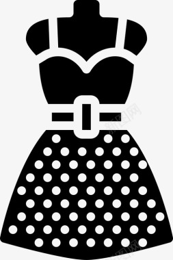 服装时尚女性图标图标