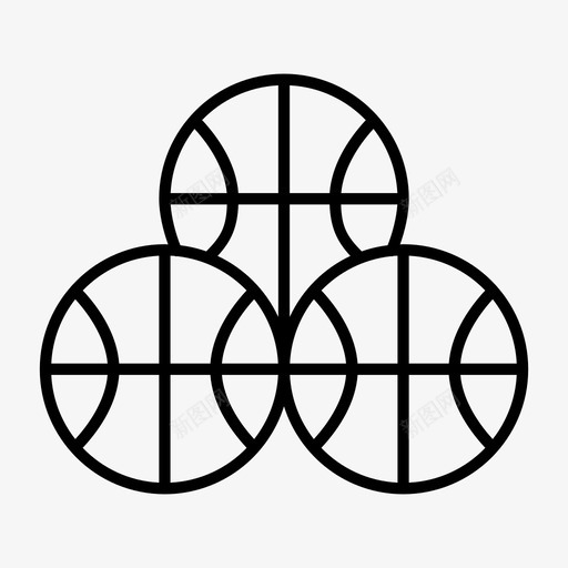 篮球游戏大满贯图标svg_新图网 https://ixintu.com 大满贯 游戏 篮球 运动