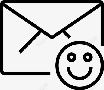 电子邮件通信信件图标图标