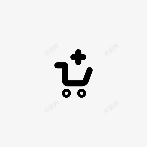 添加到购物车电子商务购物图标svg_新图网 https://ixintu.com 添加到购物车 电子商务 购物