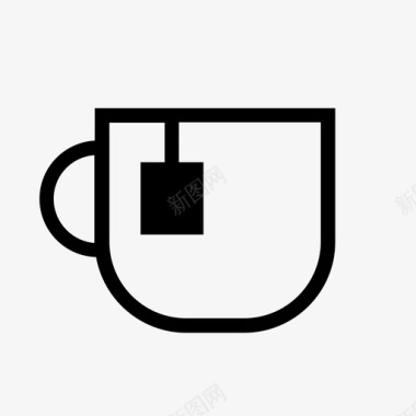 茶杯饮料红茶图标图标