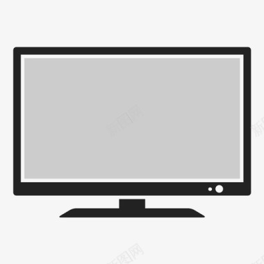 电视有线电视智能电视图标图标