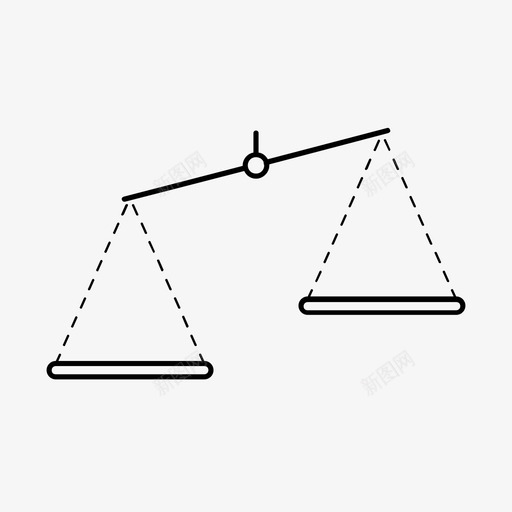 秤重量图标svg_新图网 https://ixintu.com 秤 重量