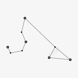 星座项链狮子座星座网络图标高清图片