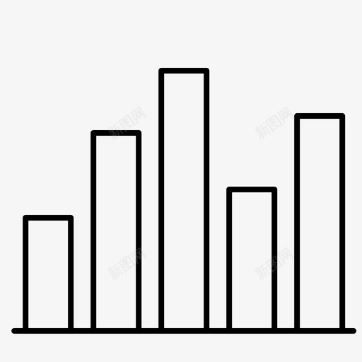 图表向下信息图表图标svg_新图网 https://ixintu.com 信息图形元素行 信息图表 向上 向下 图表