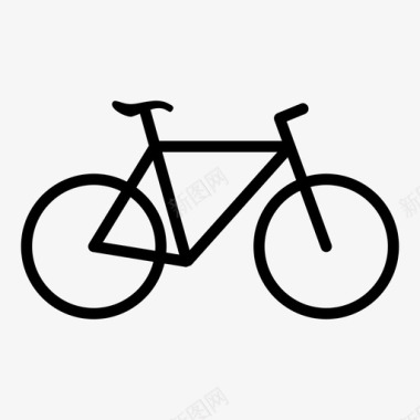自行车汽车图标图标
