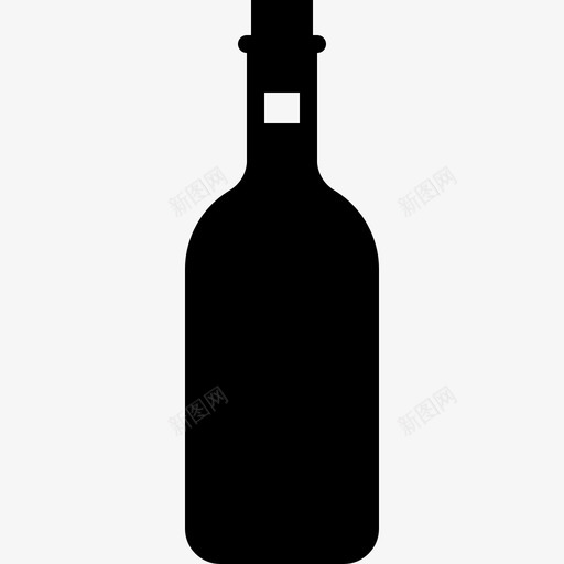 酒瓶酒饮料图标svg_新图网 https://ixintu.com 酒 酒瓶 酒馆 饮料