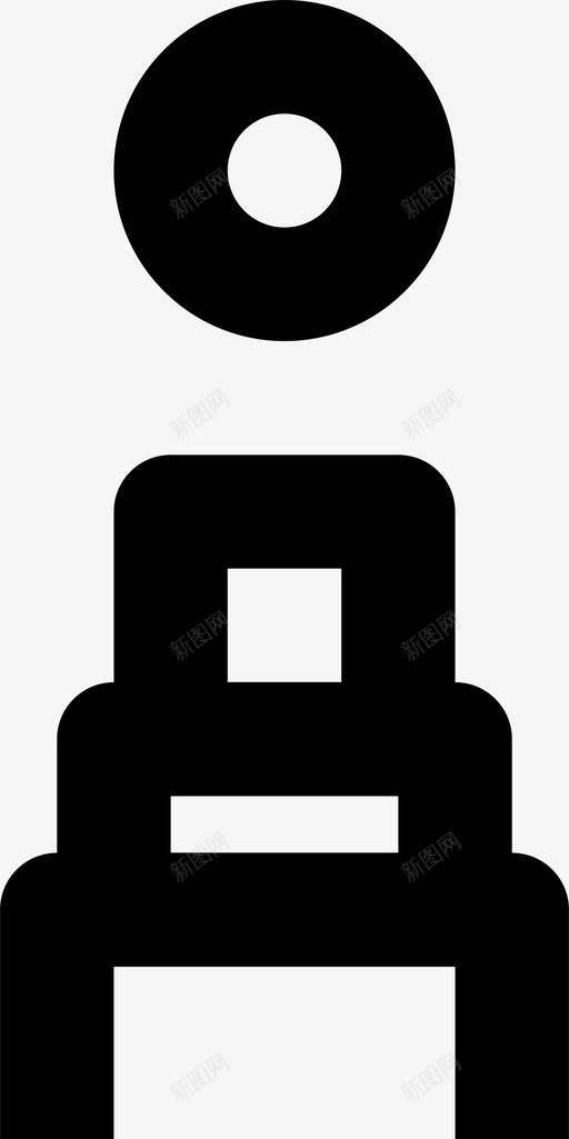 ps2插头电缆连接器图标svg_新图网 https://ixintu.com ps2 ps2插头 smashicons连接器电缆md外形图 电缆 连接器