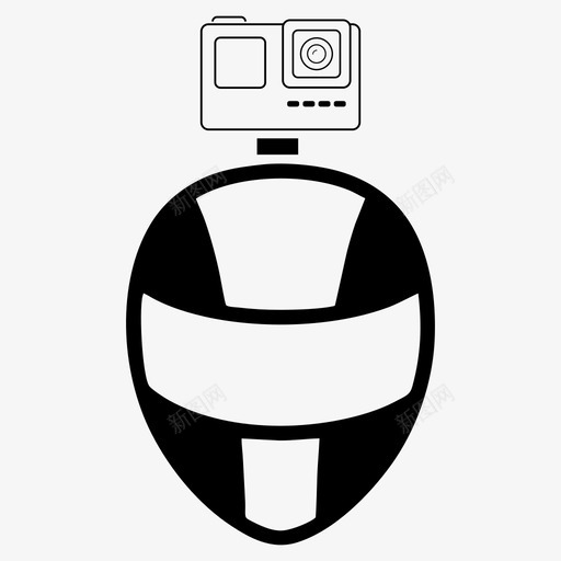 gopro动作摄像机头盔电子运动图标svg_新图网 https://ixintu.com gopro动作摄像机头盔 动作摄像机gopro 电子 运动