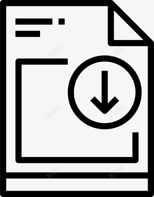 文档业务文件图标svg_新图网 https://ixintu.com 业务 报告 文件 文档 纸张 详细图标文件和文档