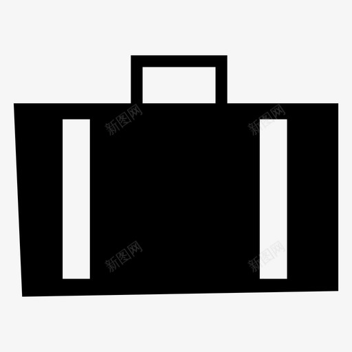 手提箱公文包文件图标svg_新图网 https://ixintu.com 公文包 手提箱 文件 旅行