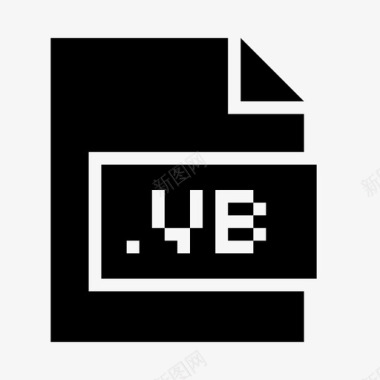 vb扩展名文件图标图标