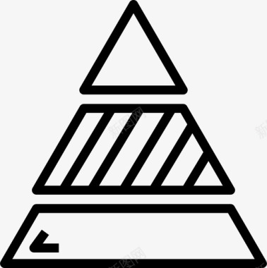金字塔图业务图表图标图标