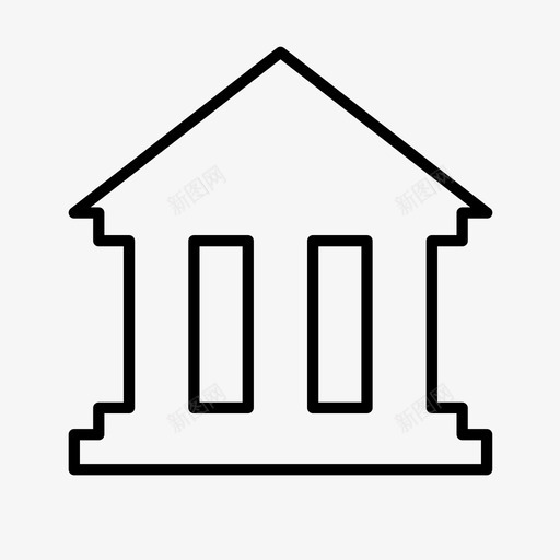 银行账户现金图标svg_新图网 https://ixintu.com 储蓄 收款 现金 账户 钱 银行