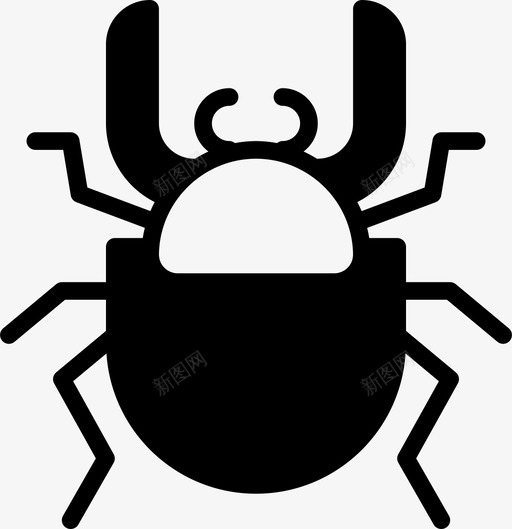 粪甲虫虫自然图标svg_新图网 https://ixintu.com 粉碎图标虫虫虫固体 粪甲虫 自然 虫