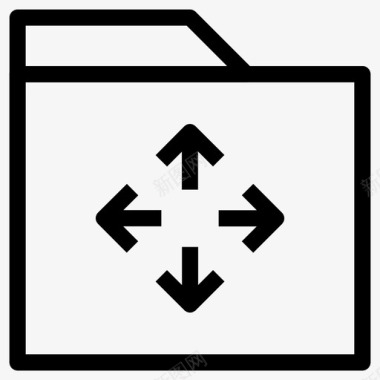 文件夹移动文件夹行图标图标