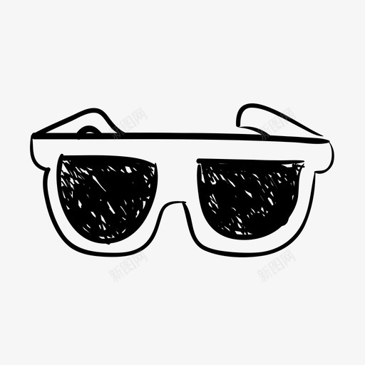 采购产品太阳镜眼镜框架图标svg_新图网 https://ixintu.com 墨镜 手绘杂项 框架 眼镜 采购产品太阳镜 镜片