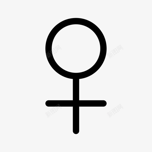 女性生物学性别图标svg_新图网 https://ixintu.com 个性 人 女性 性 性别 生物学 身份