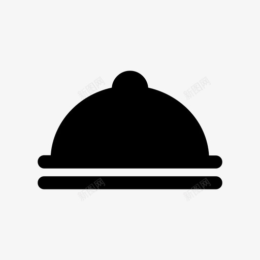 餐盘餐具食品图标svg_新图网 https://ixintu.com 服务员 食品 餐具 餐盘 餐食 餐饮服务