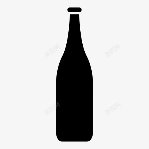 瓶子桑帕尼图标svg_新图网 https://ixintu.com 桑帕尼 瓶子