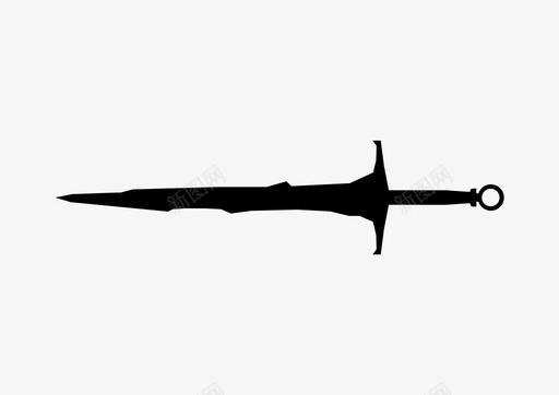 剑骑士中世纪图标图标