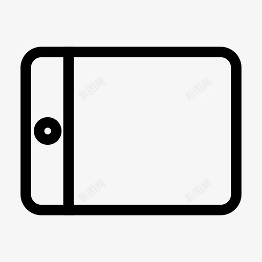 平板电脑ipad屏幕图标svg_新图网 https://ixintu.com ipad 屏幕 平板电脑 技术图标 智能手机
