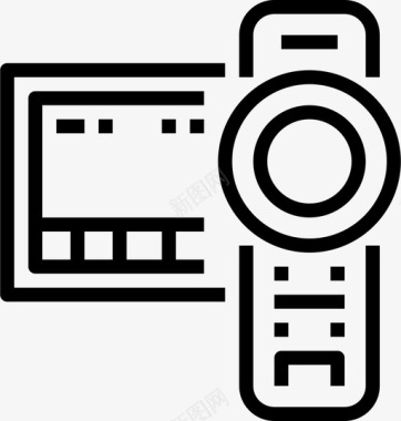 摄像机设备技术图标图标