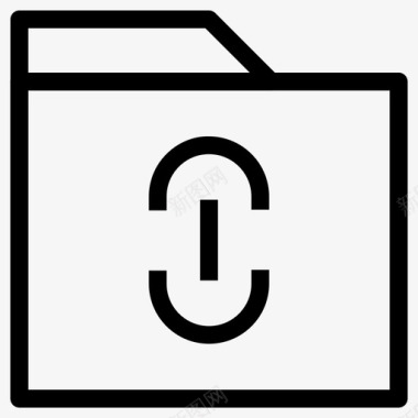 链接文件夹行链接文件夹图标图标
